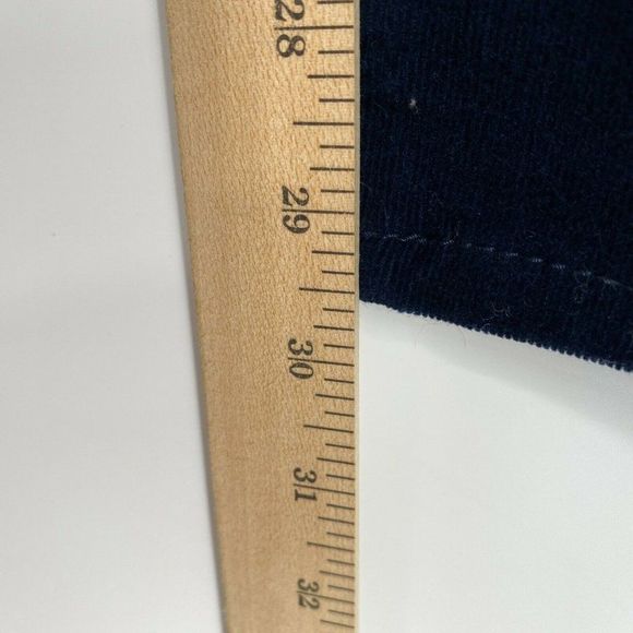 NEW Kut from the Kloth Diana Skinny Corduroy Pants Size 2 Mid Rise Stretch Navy - Picture 12 of 12